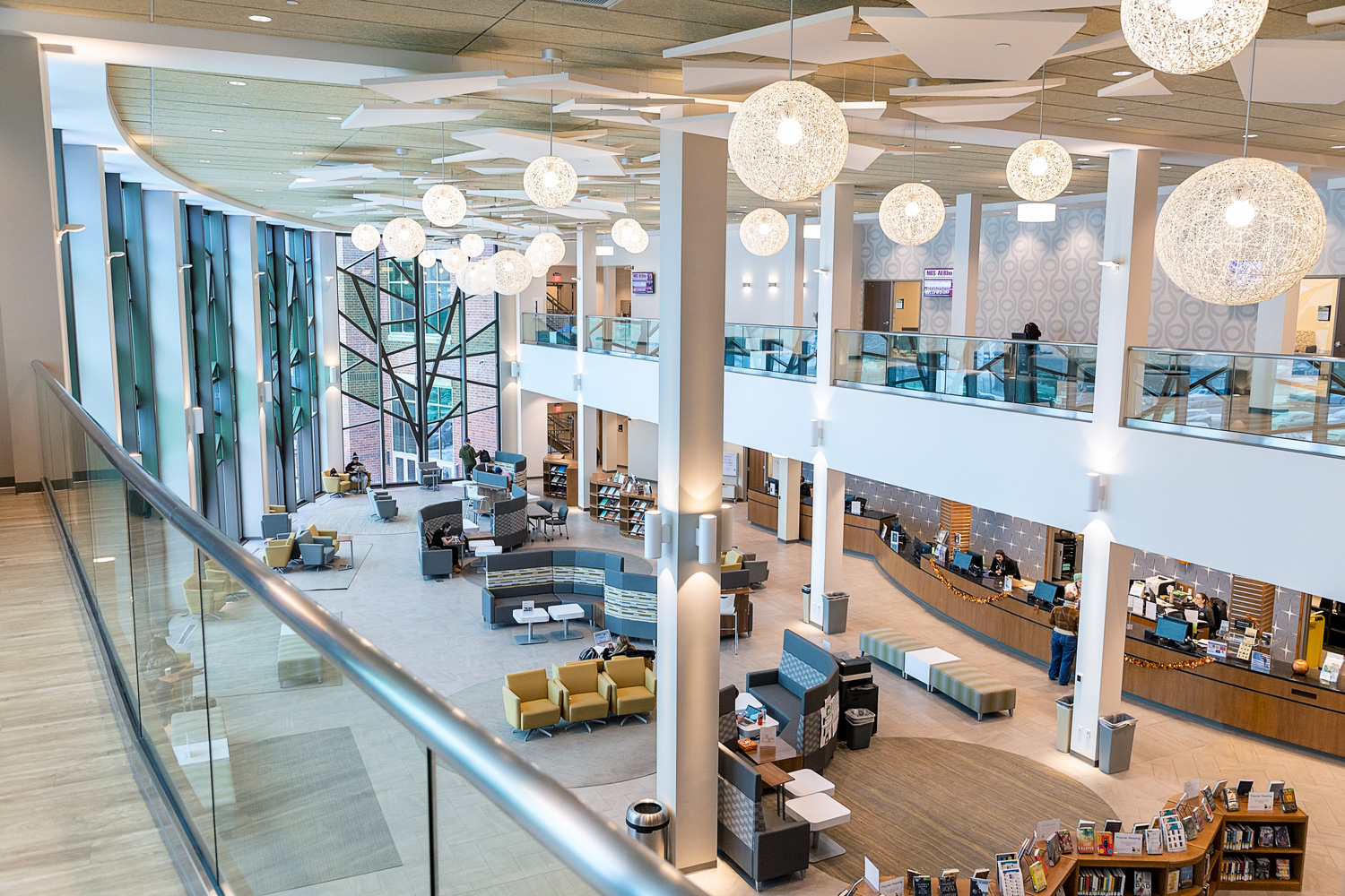 library interior