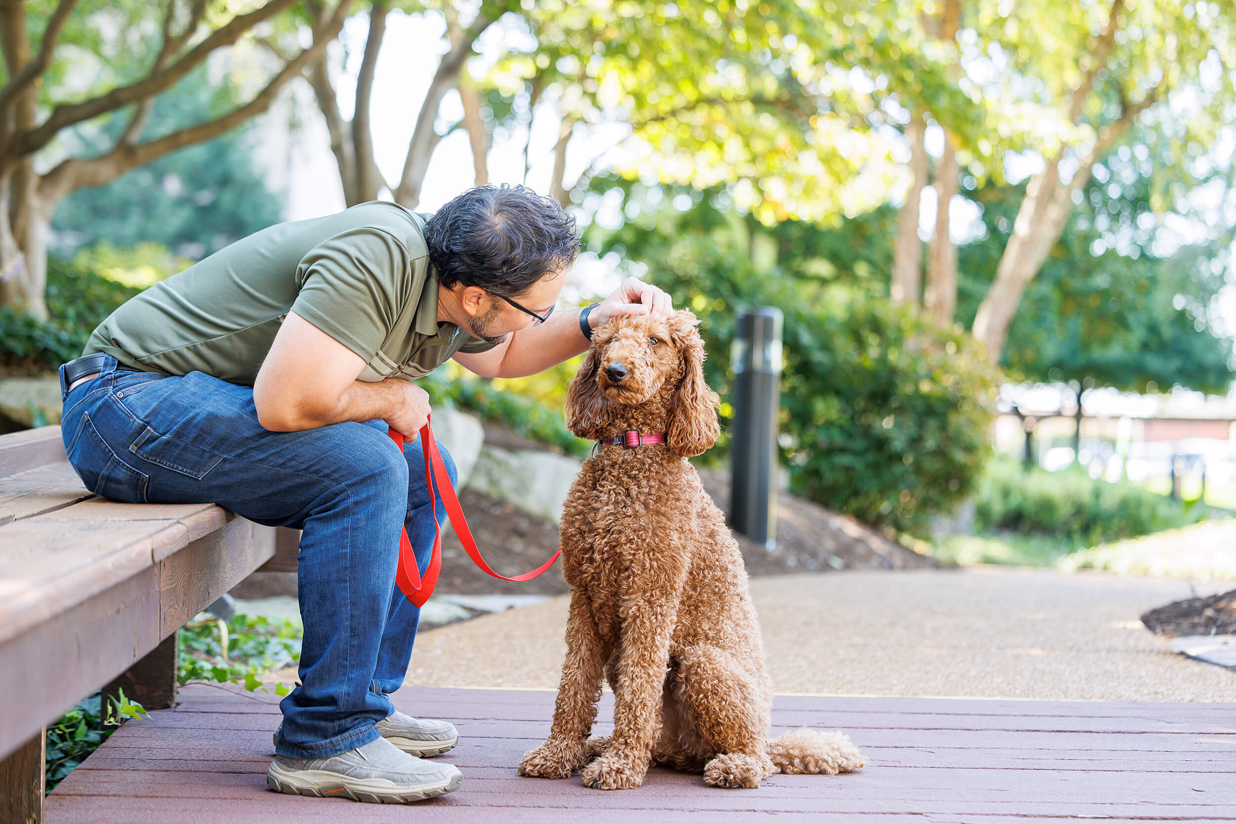 St. Louis lifestyle photography shoot for a pet company.
